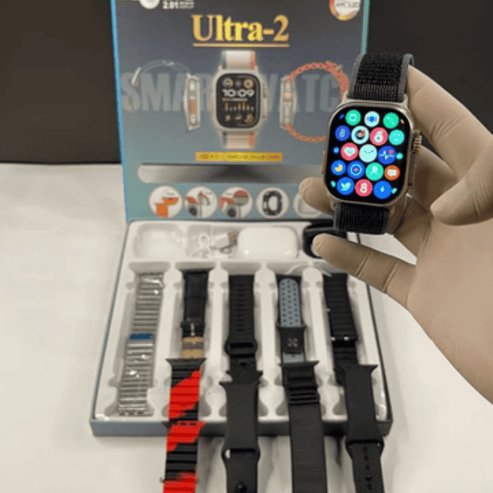 Ultra 2 12+1 Smart Watch + Free Airpods Pro 2