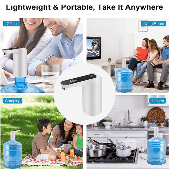 Portable Electric Water Pump Dispenser for Easy Hydration