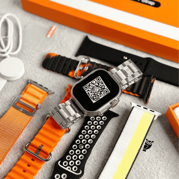 7 in 1 Ultra Smartwatch - 7 Pairs of Straps