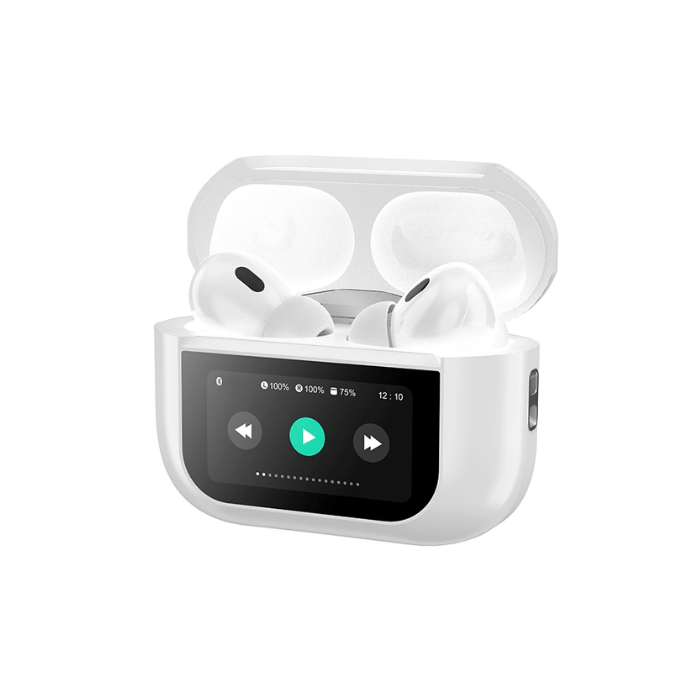 A9 Pro Airpods ANC/ENC Touch Screen Wireless Earbuds