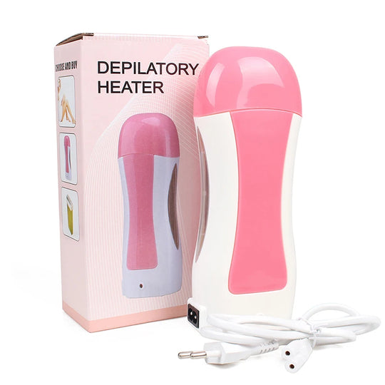 Portable Wax Warmer Electric Depilatory Roller Hair Remover