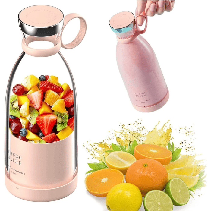 Portable Mini Blender Juicer - USB Rechargeable, Powerful
